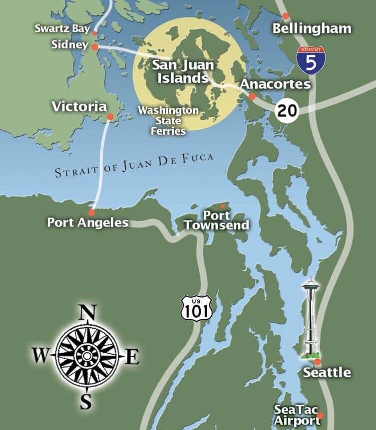 San Juan Island Map