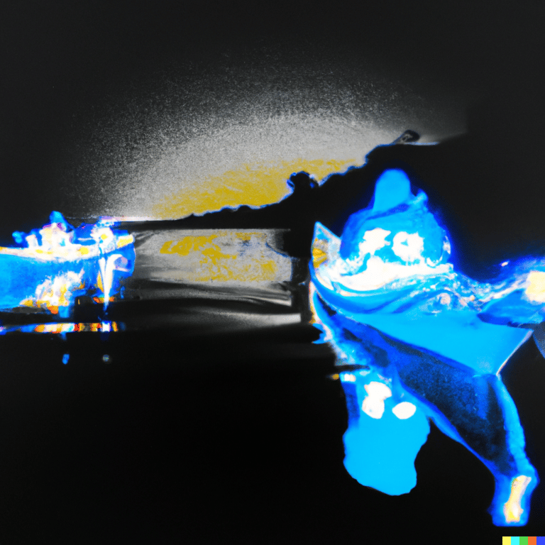 bioluminescent kayaking san juan art